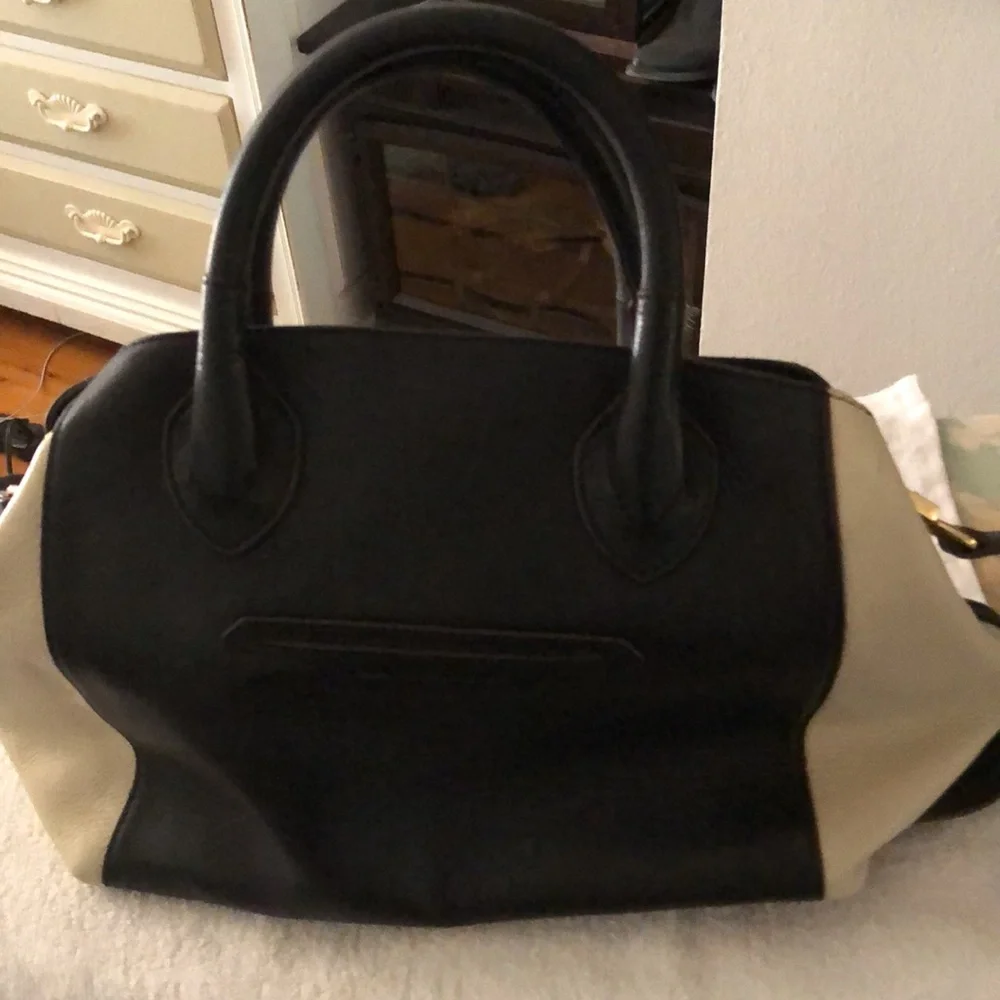 New Aimee Kestenberg Leather Bag Stone beautiful green and blue snake print - Picture 2 of 4